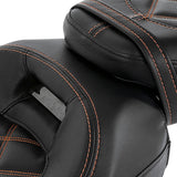 TCMT Driver Passenger Seat Backrest Pad Fit For Harley CVO Touring - TCMTMOTOR