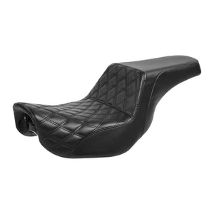 TCMT Driver Passenger Seat Fit For Harley Dyna FXD Fat Bob Street Bob Wide Glide 2006-2017 Switchback FLD 2012-2016 - TCMT