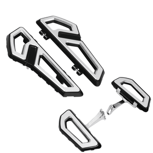 TCMT Rider & Passenger Footboard FloorBoard Fit For Harley Touring Electra Glide Street Glide Road Glide Road King 1993-2022 - TCMT