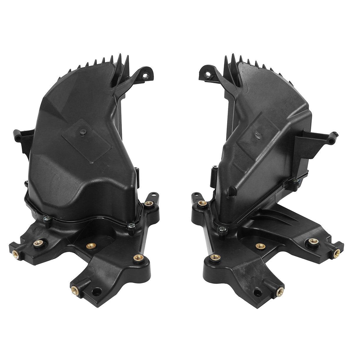 thumbnail image 2 of OEM Harley-Davidson Road Glide FLTR Inner Fairing Glove Box Hinges – 2015-2024, Black Plastic, Made In USA 2 of 6