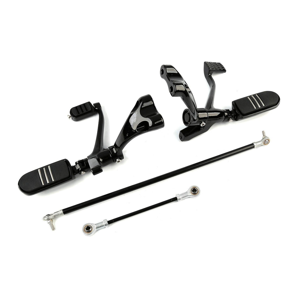 TCMT Forward Control Footpegs Levers Linkages For Harley Sportster XL 883 XL1200 Iron - TCMTMOTOR