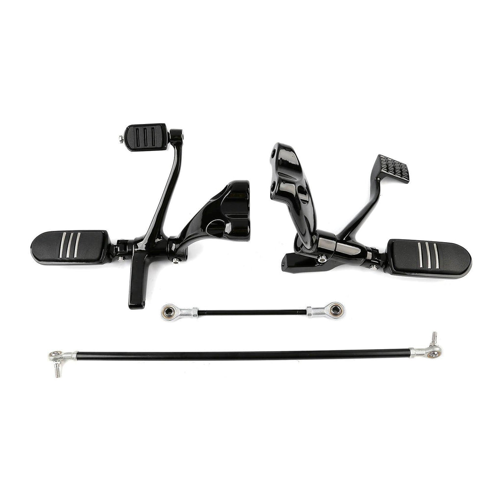 TCMT Forward Control Footpegs Levers Linkages For Harley Sportster XL 883 XL1200 Iron - TCMTMOTOR