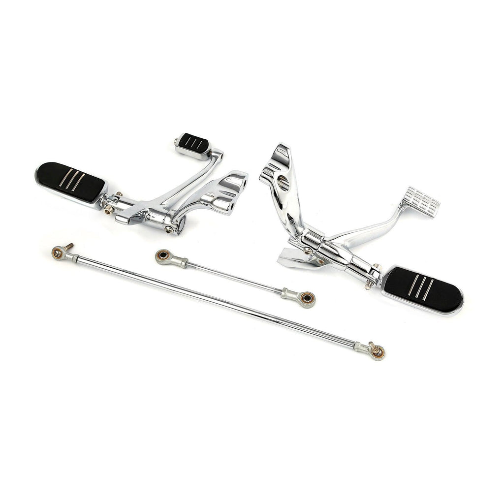 TCMT Forward Control Footpegs Levers Linkages For Harley Sportster XL 883 XL1200 Iron - TCMTMOTOR