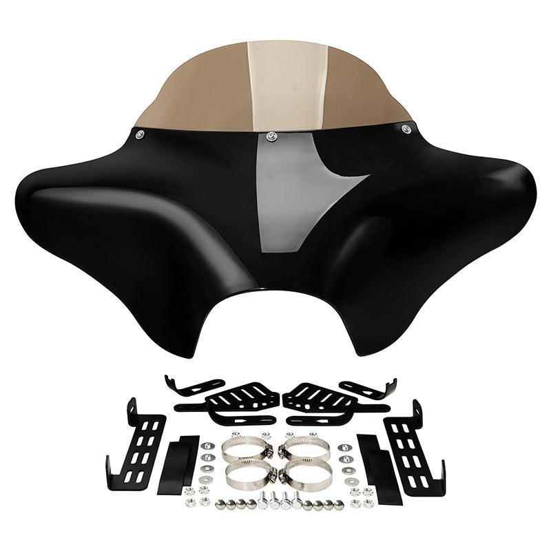TCMT Front Batwing Outer Fairing with Windshield Mounting Brackets Hardwares Fit For Harley - TCMT