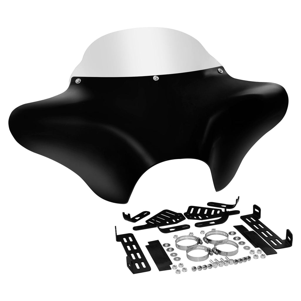 TCMT Front Batwing Outer Fairing with Windshield Mounting Brackets Hardwares Fit For Harley - TCMT
