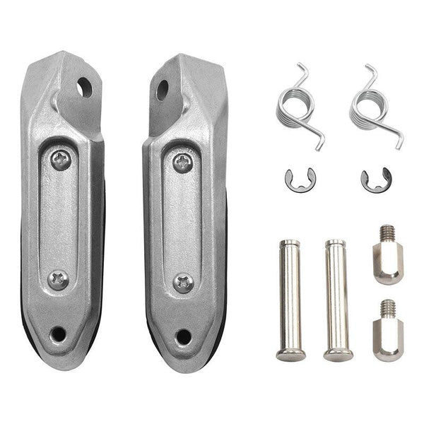 Repose Pieds XMT-MOTOR Repose-pieds Arrière Passager Pédales Moto Pied Peg Pour GSXR 600 GSXR 750 2006-2018 GSXR1000 2005-2017 B-KING 2008-2013 Repose Pied Velo