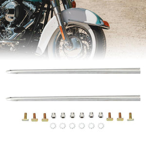 TCMT Front Fender Spear Trims Fit For Harley Touring '82-'13 Softail FLSTN '86-'17 - TCMT