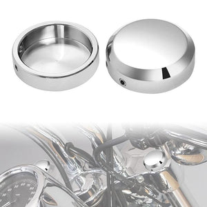 TCMT Front Fork Stem Upper Nut Covers Fit For Harley Softail '09-'20 Dyna '09-'17 - TCMT