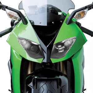 TCMT Front Headlight Headlamp Assembly Kit Fit For Kawasaki Ninja ZX6R '09-'12 - TCMT