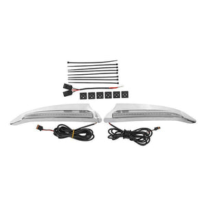TCMT Front Upper Cowl Lights LED Turn/Runing Fit For Honda Goldwing GL1800 '18-'23 - TCMT