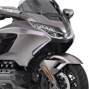 TCMT Front Upper Cowl Lights LED Turn/Runing Fit For Honda Goldwing GL1800 '18-'23 - TCMT