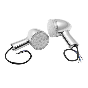 TCMT Front/Rear LED Turn Signals Lights Fit For Harley Touring '09-'24 Softail '00-'23 - TCMT
