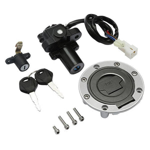TCMT Fuel Gas Ignition Switch Key Seat Lock Fit For Yamaha YZF R6 '03-'05 YZF R1 '02-'03 - TCMT