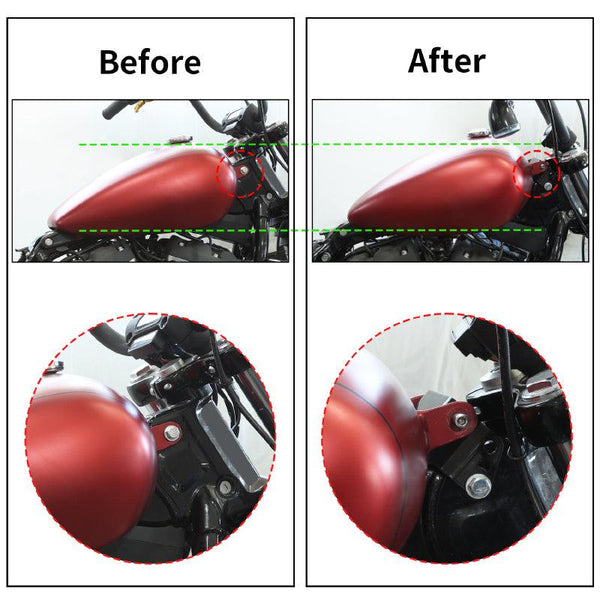 TCMT Gas Tank Lift Riser Kit Fit For Harley Softail '18-'25