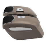 TCMT Hard Saddlebags 6.5" Audio Lid Fit For Indian - TCMT
