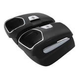 TCMT Hard Saddlebags 6.5" Audio Lid Fit For Indian - TCMT