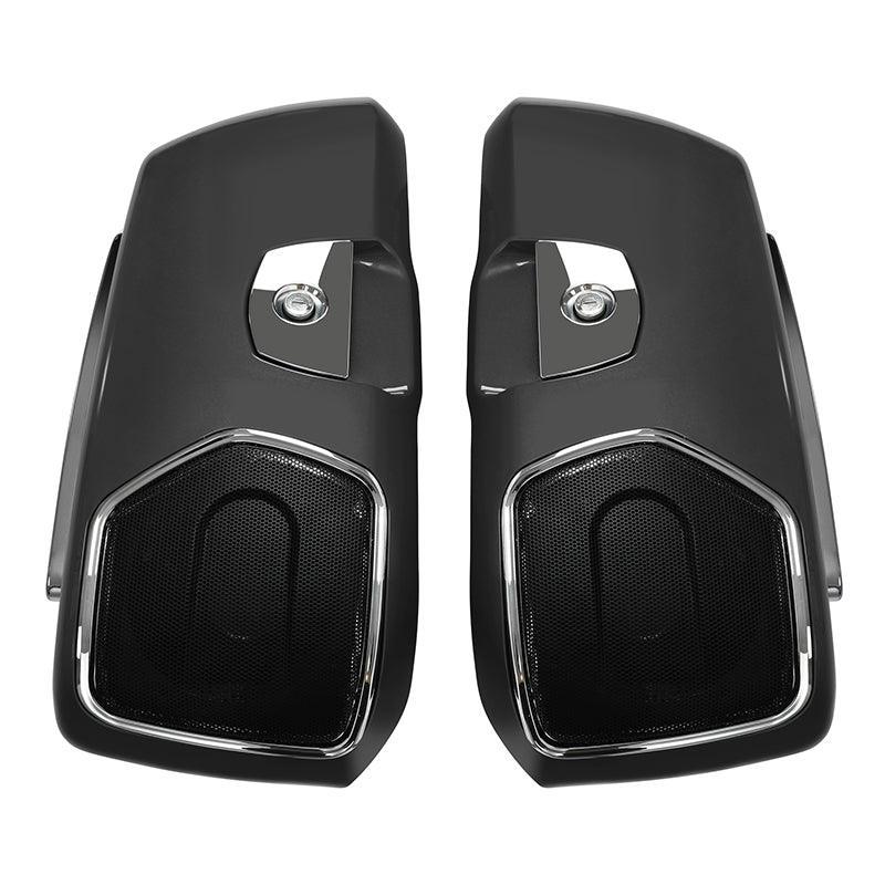 TCMT Hard Saddlebags 6.5" Audio Lid Fit For Indian - TCMT