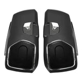 TCMT Hard Saddlebags 6.5" Audio Lid Fit For Indian - TCMT