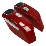 TCMT Hard Saddlebags 6.5" Audio Lid Fit For Indian - TCMT