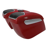 TCMT Hard Saddlebags 6.5" Audio Lid Fit For Indian - TCMT