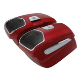 TCMT Hard Saddlebags 6.5" Audio Lid Fit For Indian - TCMT