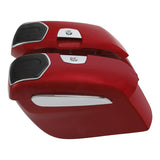 TCMT Hard Saddlebags 6.5" Audio Lid Fit For Indian - TCMT