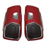 TCMT Hard Saddlebags 6.5" Audio Lid Fit For Indian - TCMT