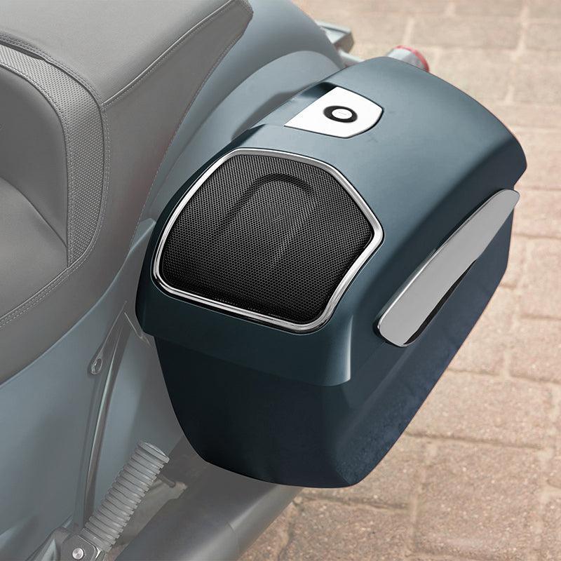 TCMT Hard Saddlebags 6.5" Audio Lid Fit For Indian - TCMT