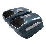 TCMT Hard Saddlebags 6.5" Audio Lid Fit For Indian - TCMT