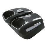 TCMT Hard Saddlebags 6.5" Audio Lid Fit For Indian - TCMT