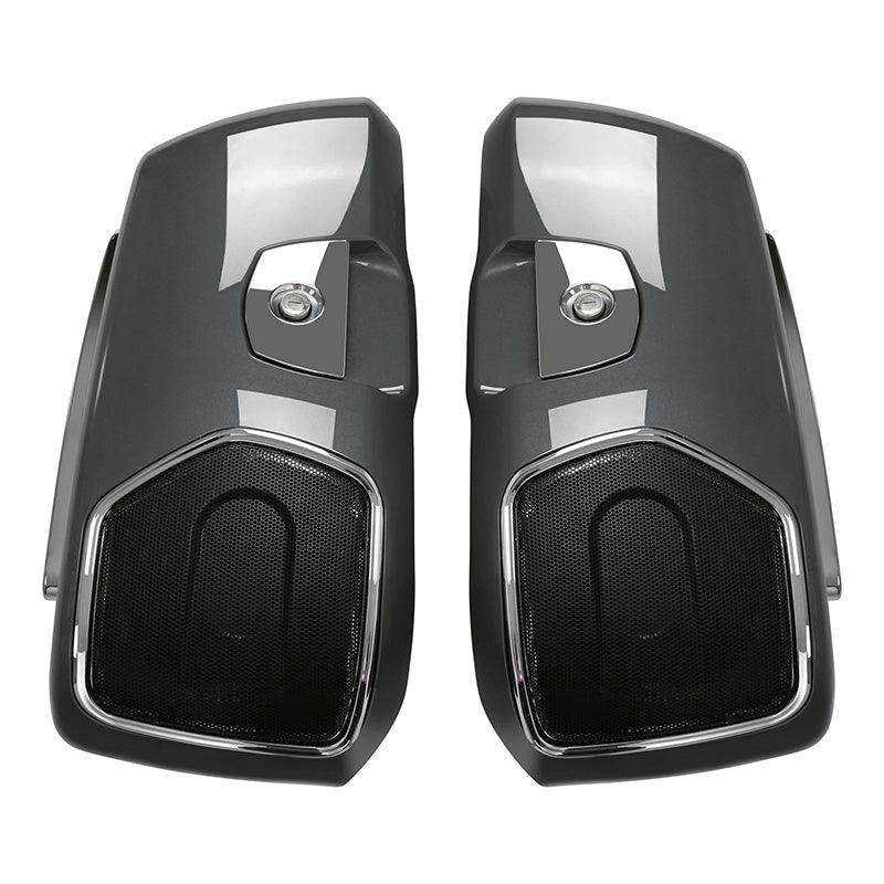 TCMT Hard Saddlebags 6.5" Audio Lid Fit For Indian - TCMT