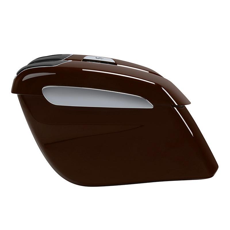 TCMT Hard Saddlebags 6.5" Audio Lid Fit For Indian - TCMT
