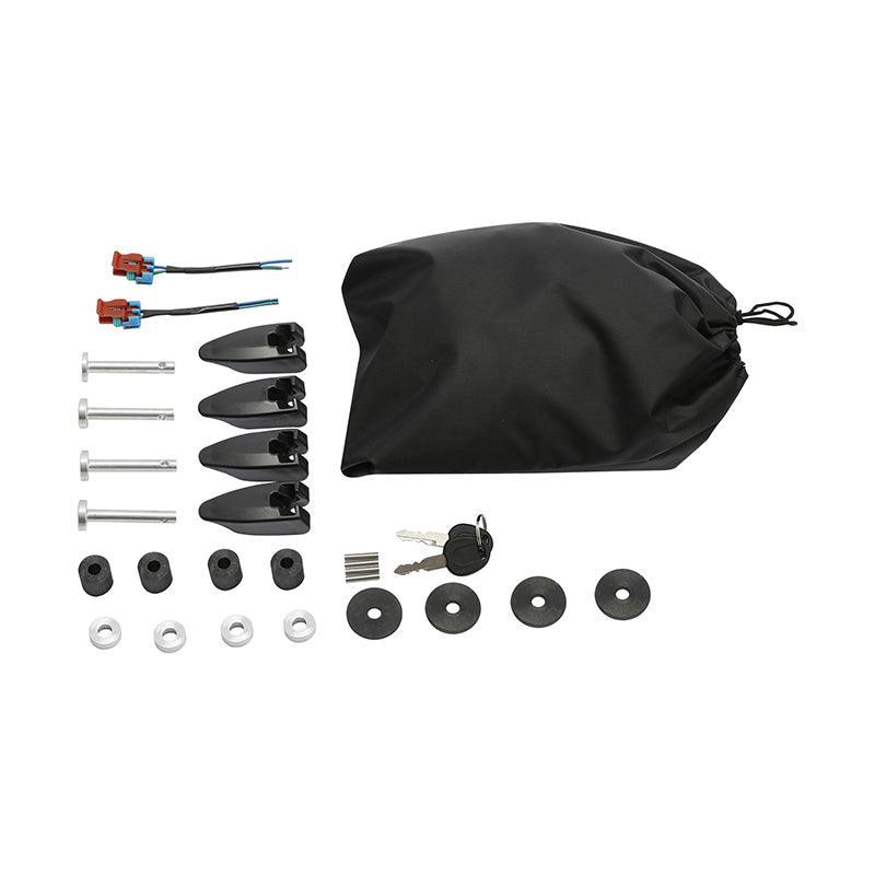 TCMT Hard Saddlebags 6.5" Audio Lid Fit For Indian - TCMT