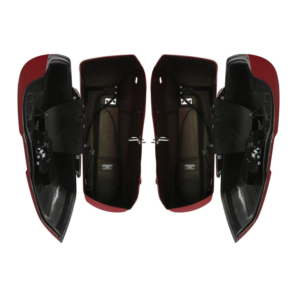 TCMT Hard Saddlebags Fit For Indian Chieftain 2019-2023, Chieftain Limited ,Chieftain Dark Horse2019-2023,Roadmaster Limited 2021-2023,Pursuit Limited 2022-2023 - TCMT
