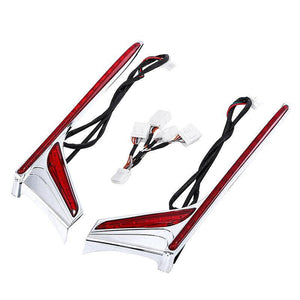 TCMT LED Run Brake Rear Light Vertical Strips Fit For Honda Goldwing 1800 '12-'17 - TCMT