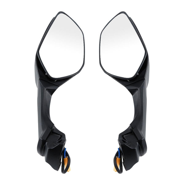 TEMMYE  ミラー TCMT LED Turn Signal Integrated Rear View Side Mirrors Fit