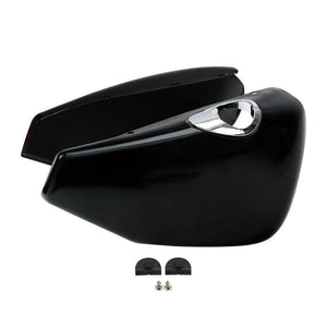 TCMT Left Right Side Battery Cover Fit For Harley Sportster 1200 XL883 Custom '04-'13 - TCMT