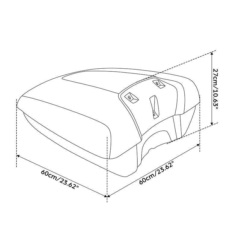 TCMT Low Profile Trunk Fit For Indian - TCMT