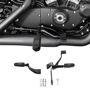 TCMT Mid Control Kit Foot Peg Lever Fits For Harley Sportster Iron 883 1200 '14-'22 - TCMT