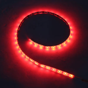 TCMT Motorcycle Re 3528 SMD LED Flexible Strip Bar Light Lamp DC 12V 64cm Waterproof