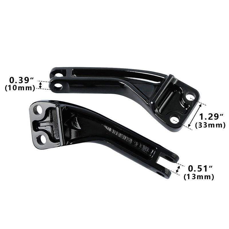 TCMT Passenger Foot Peg Mounting Brackets Fit For Harley Dyna Glide '06-'17 - TCMT