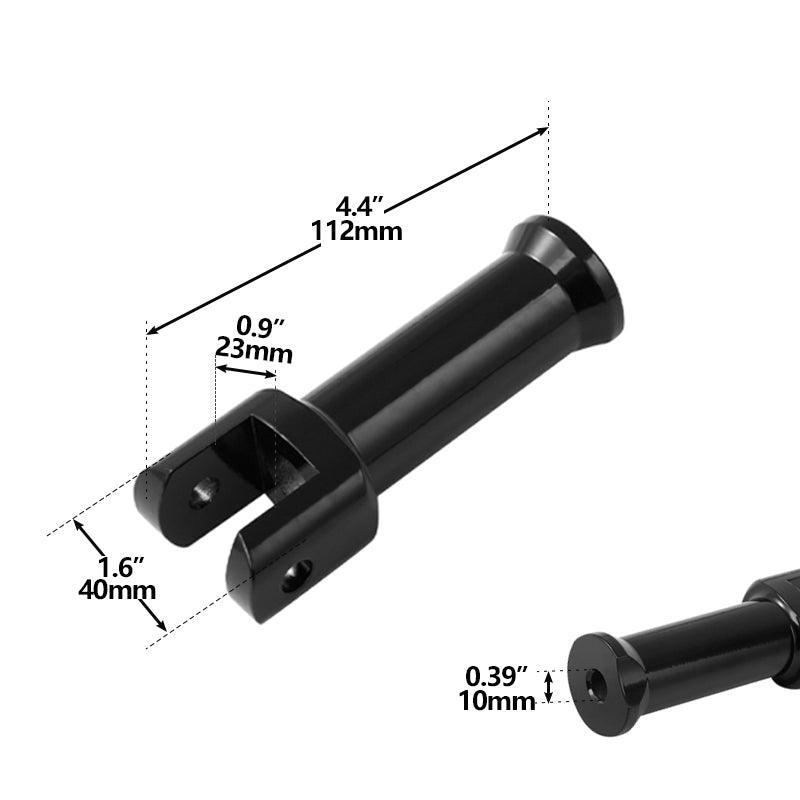 TCMT Passenger FootPegs Support Mount Kit Fit For Harley Softail '18-'23 - TCMT
