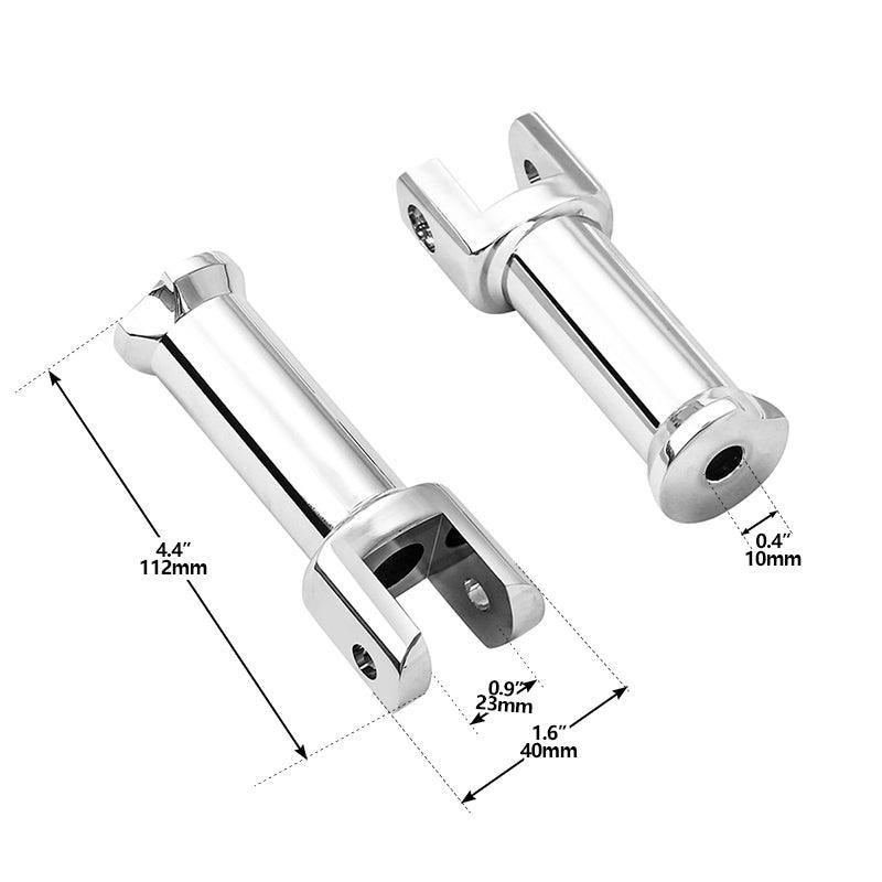 TCMT Passenger FootPegs Support Mount Kit Fit For Harley Softail '18-'23 - TCMT