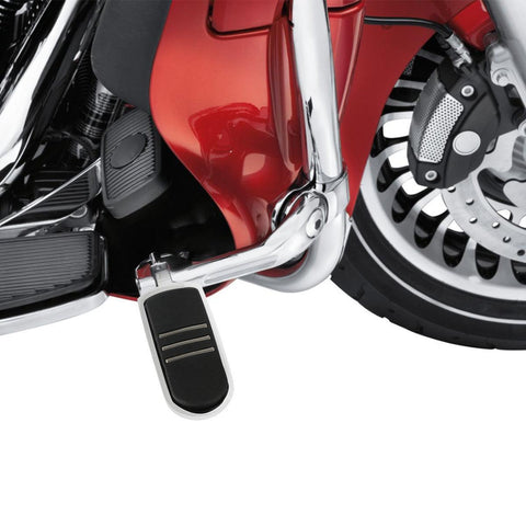 TCMT Pegstreamliner 1-1/4" 32mm Long / Short Angled Mount Highway Footpegs Engine Guard Pegs Fit For Harley - TCMT