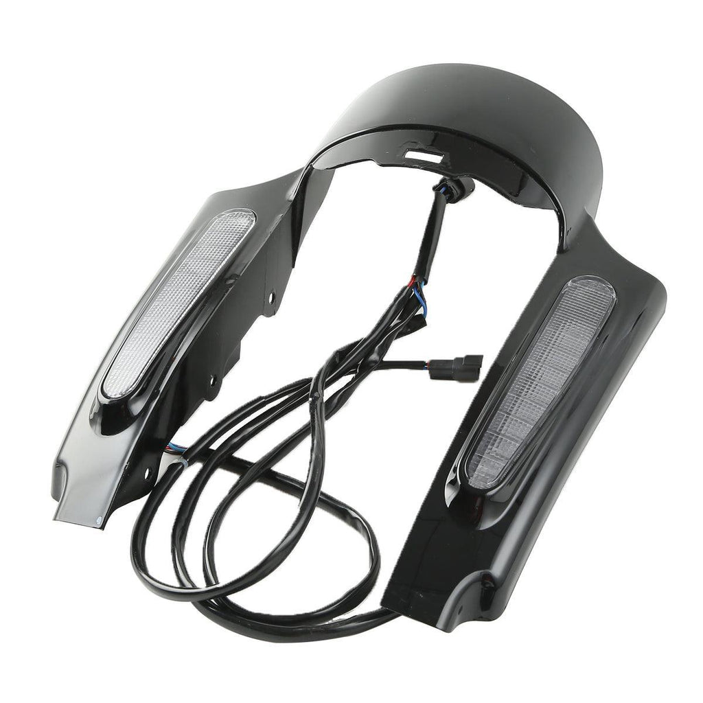 TCMT Rear Fender Extension Fascia LED Light Fit For Harley Touring '09-'13 - TCMT