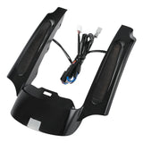 TCMT Rear Fender Extension Fascia LED Light Fit For Harley Touring '09-'13 - TCMT