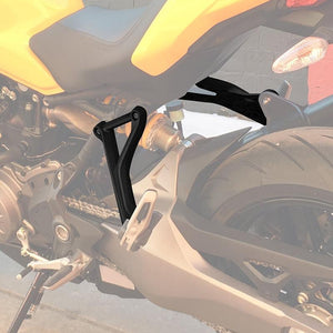 TCMT Rear Passenger Foot Pegs Pedal Brackets Fit For Ducati Monster 1200 S '19-'21 - TCMT