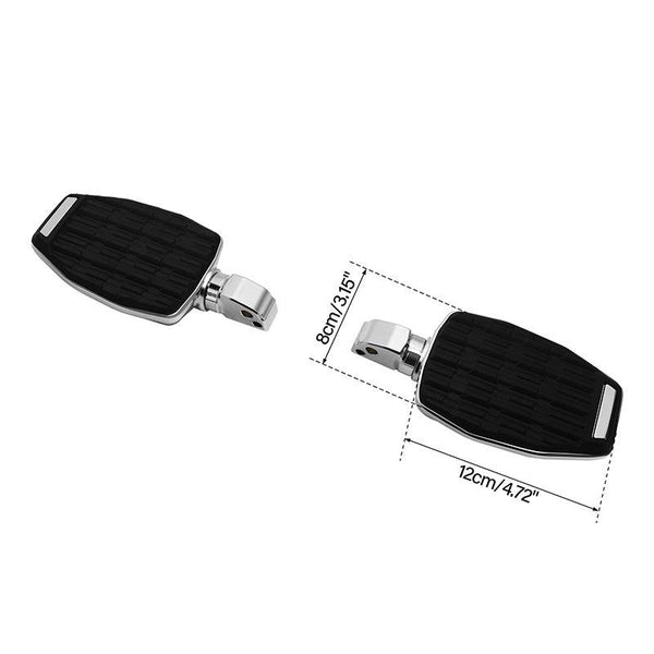 Pair Of Rear Passenger Footpegs – 8mm Threads For 1960s Vespa, Ducati, Guzzi, Morini #21