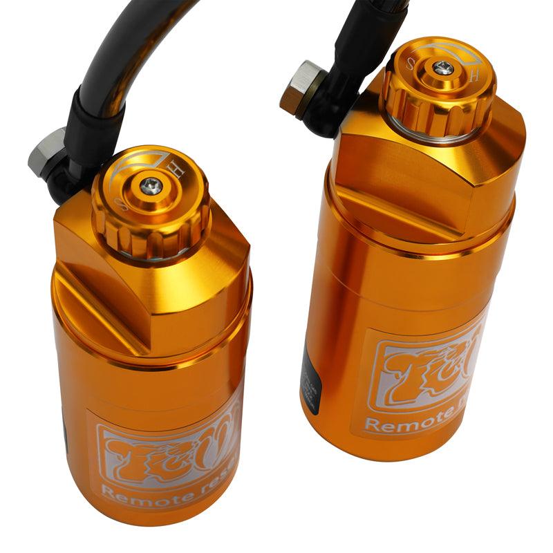 TCMT Remote Reservoir Rear Suspensions Shock Without Trunk Fit For Harley Touring '14-'24 - TCMT
