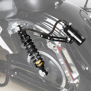 TCMT Remote Reservoir Rear Suspensions Shock Without Trunk Fit For Harley Touring '14-'24 - TCMT